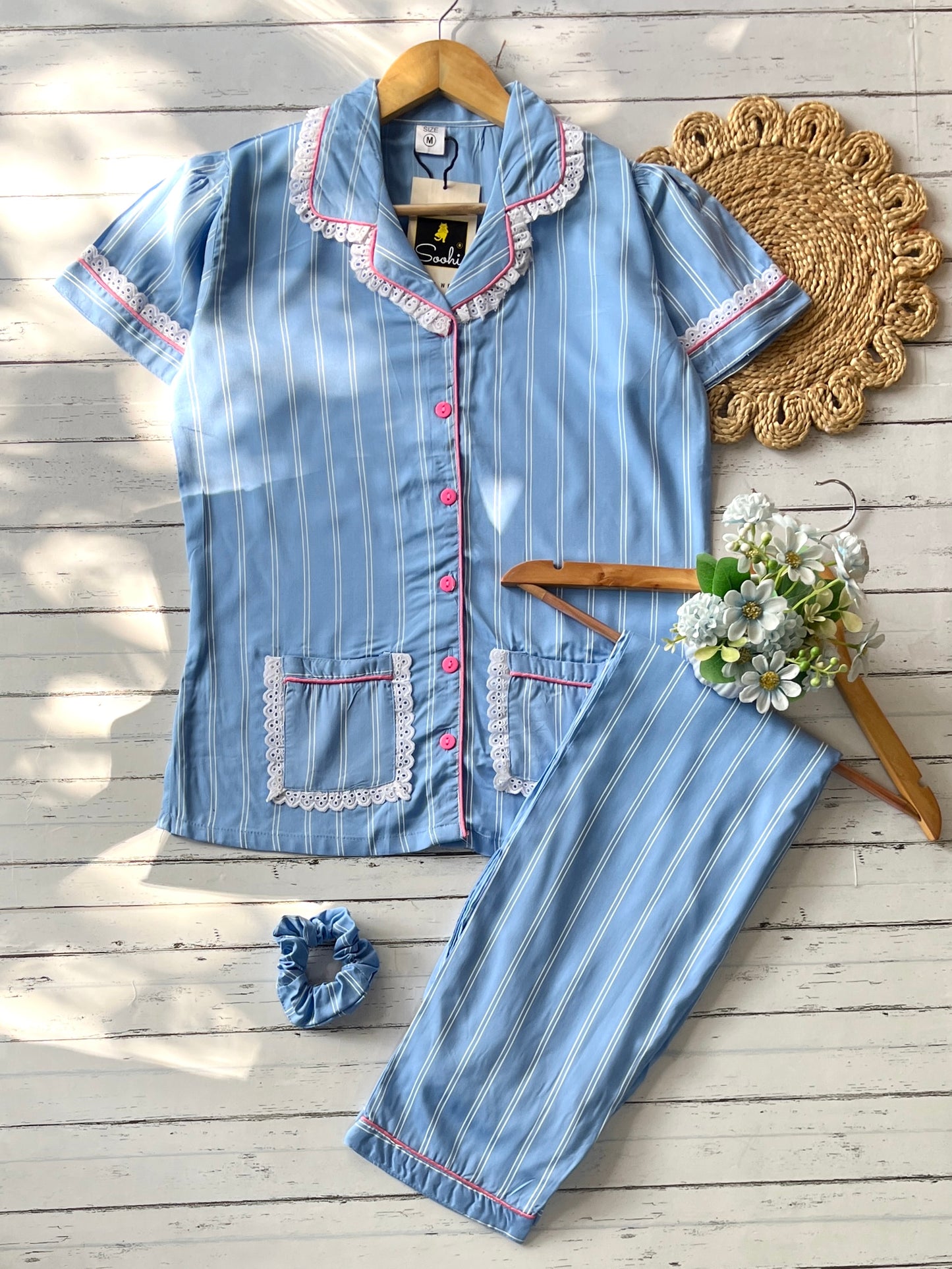 Blue stripe