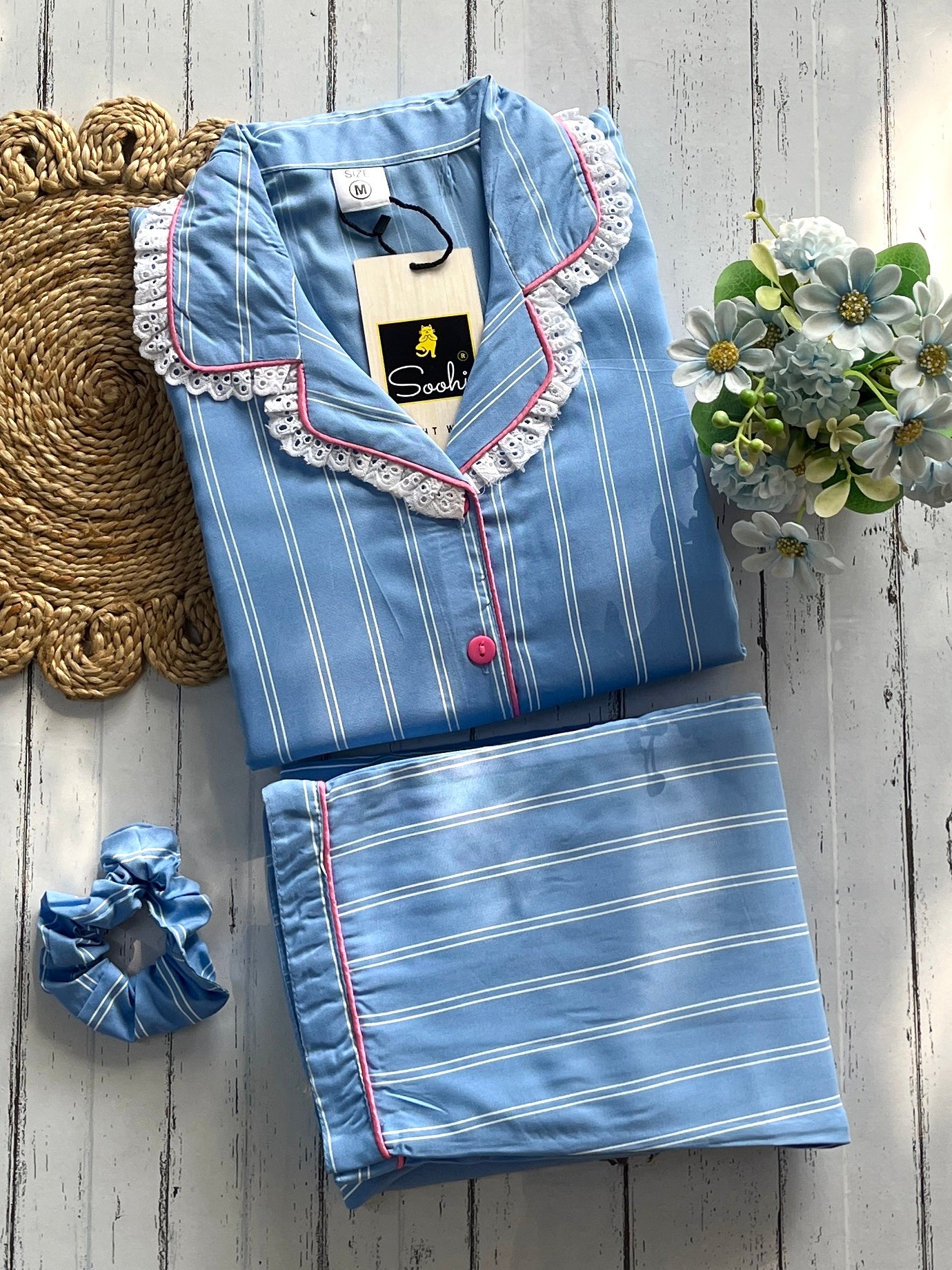 Blue stripe