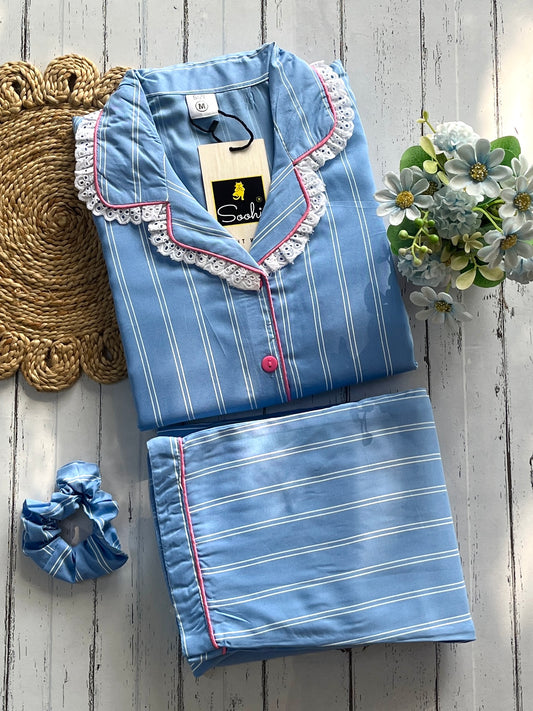 Blue stripe