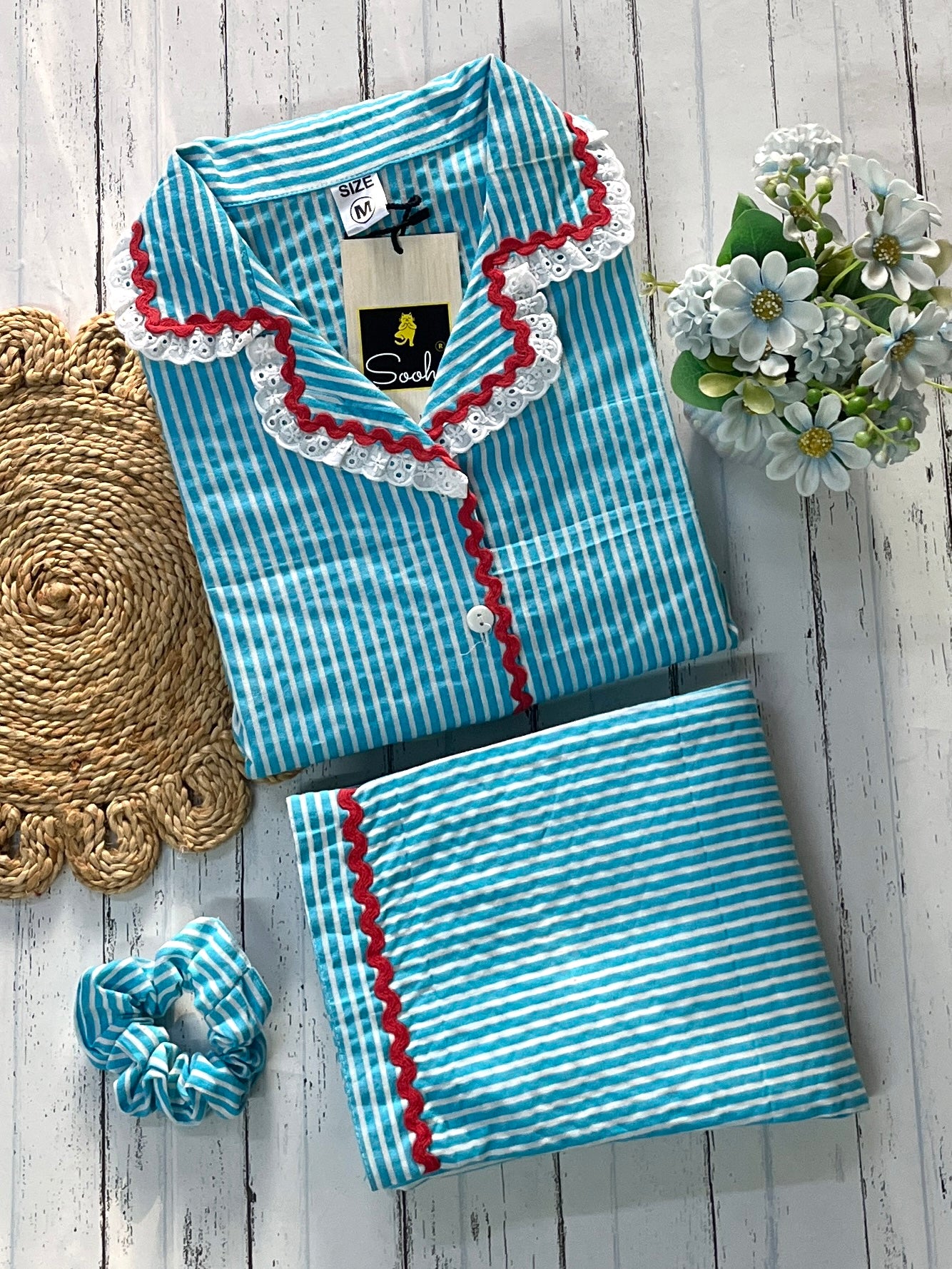 Sky Blue Stripe