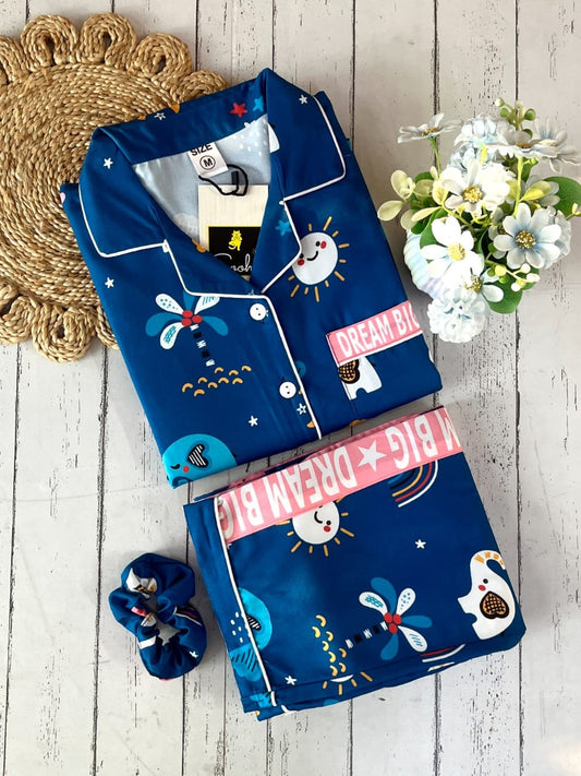 Blue Elephant border