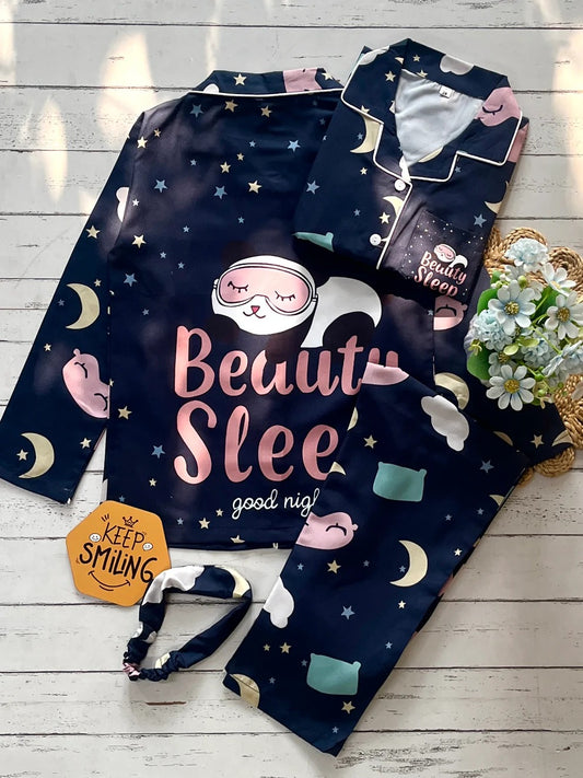 Beauty sleep  kids back print