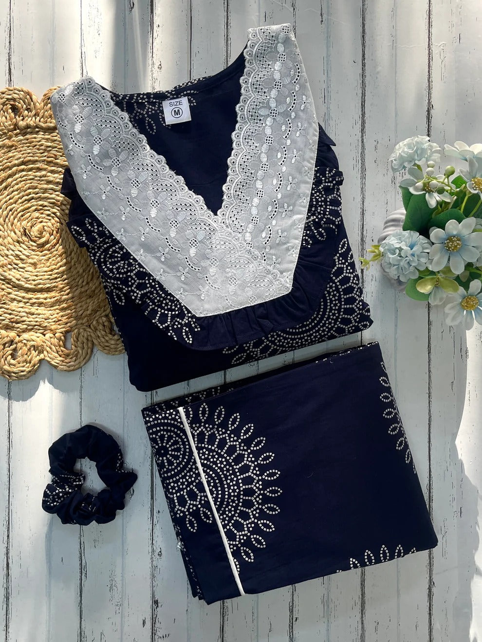 Blue  lace